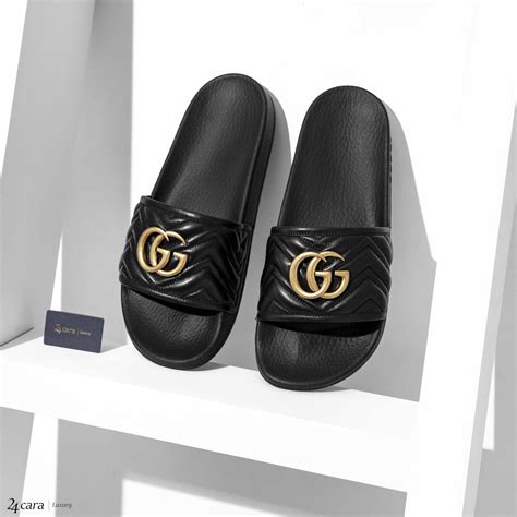 gucci slides pool|fluffy gucci slides.